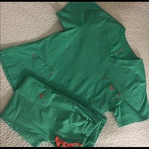 Med couture scrub set